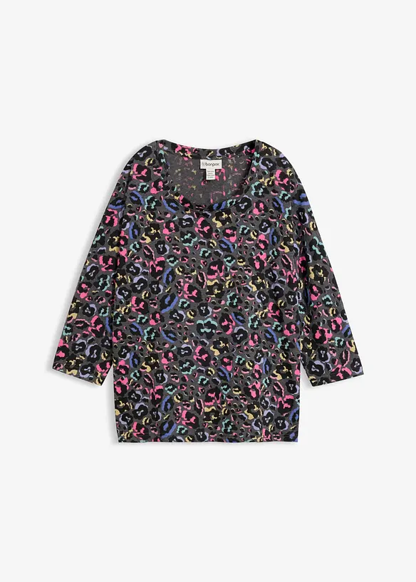 Maxi maglia in misto cotone, bonprix