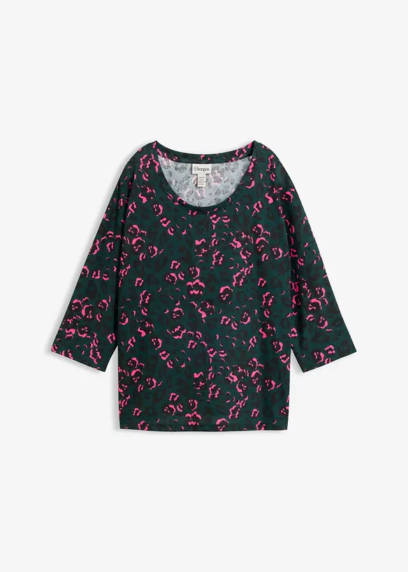 Maxi maglia in misto cotone, bonprix