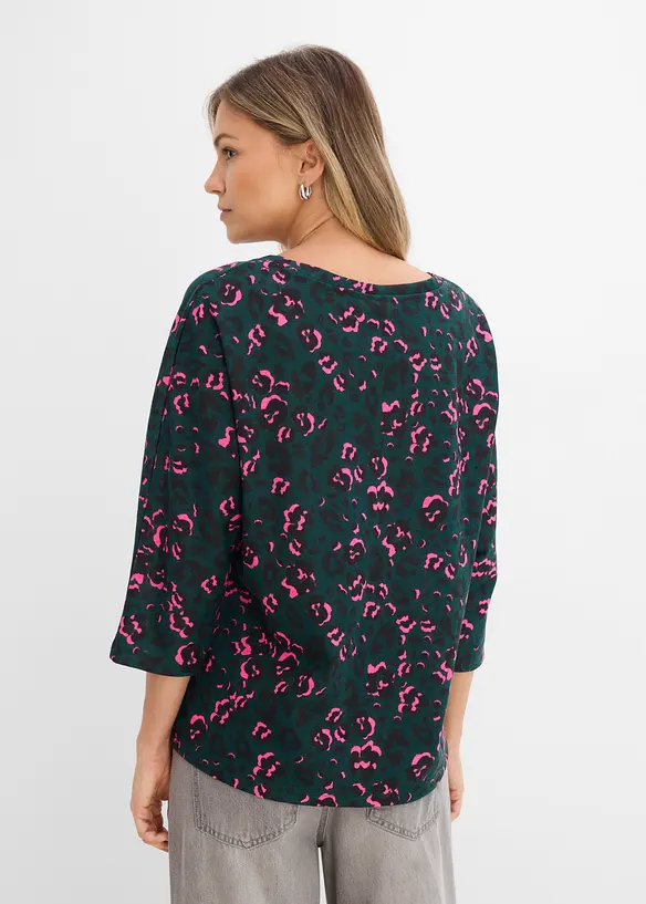 Maxi maglia in misto cotone, bonprix
