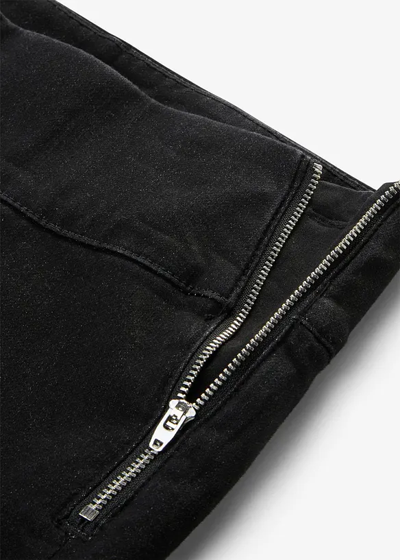 Jeggings termici con vita comoda, vita alta, bonprix