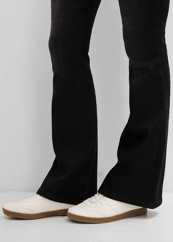 Jeggings termici con vita comoda, vita alta, bonprix