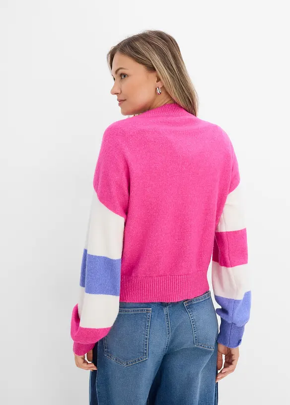 Maglione ampio in filato fine, bonprix