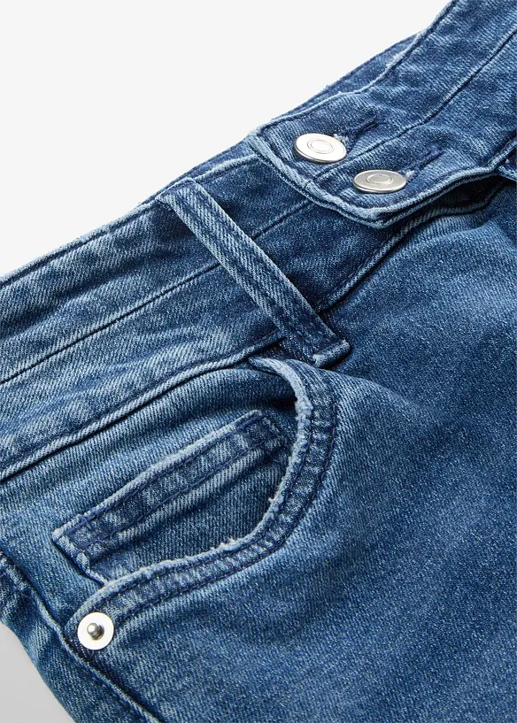 Jeans bootcut, vita alta, bonprix