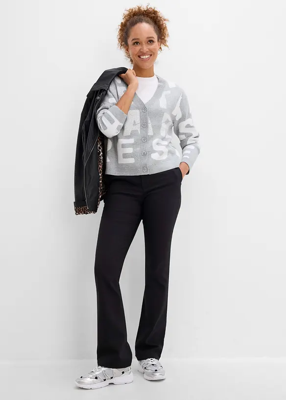 Cardigan in filato fine, bonprix
