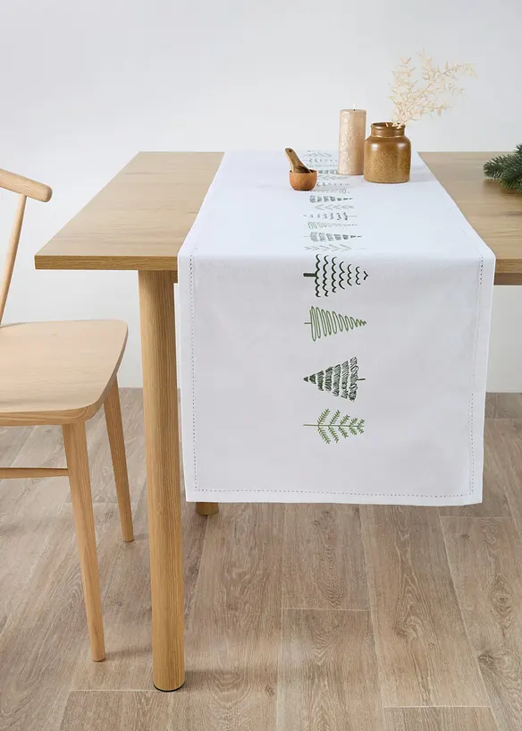 Runner da tavola in cotone biologico, bonprix