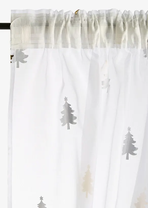 Tenda con stampa lucida, anche extra lunga (pacco da 1), bonprix