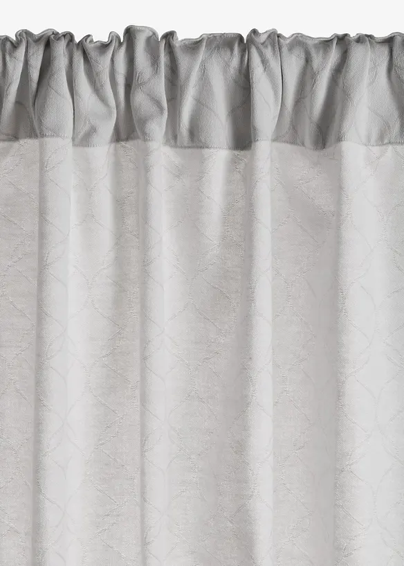 Tenda jacquard filtrante in cotone biologico (pacco da 1), bonprix