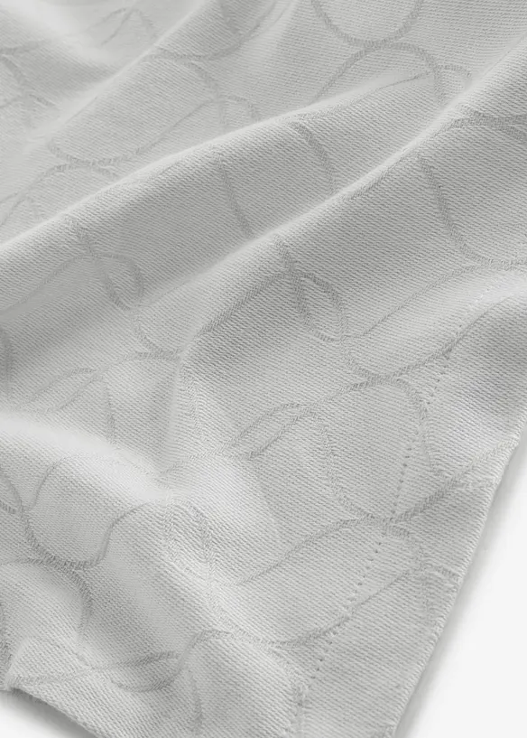 Tenda jacquard filtrante in cotone biologico (pacco da 1), bonprix