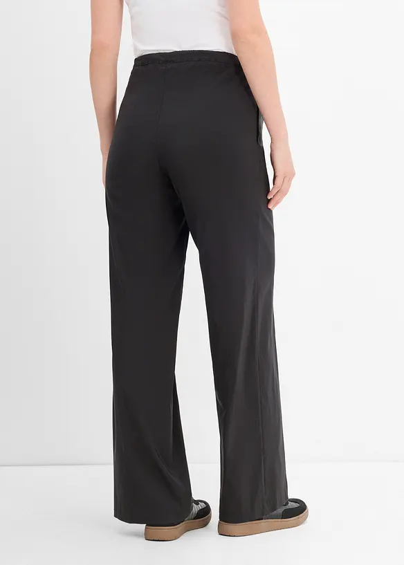 Pantaloni pr&eacute;maman larghi elasticizzati 2 in 1, bonprix