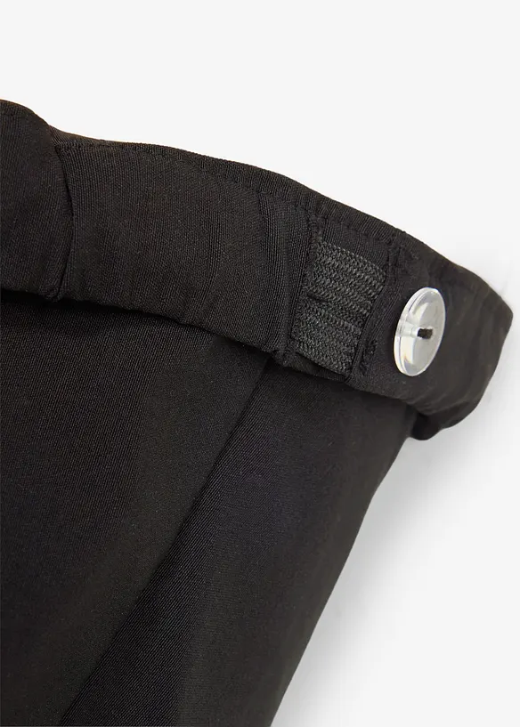 Pantaloni pr&eacute;maman larghi elasticizzati 2 in 1, bonprix