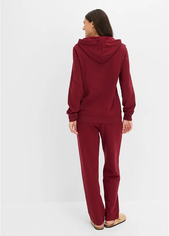 Tuta da casa loungewear in felpa, bonprix