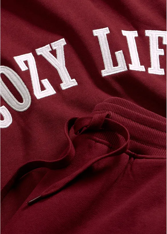 Tuta da casa loungewear in felpa, bonprix