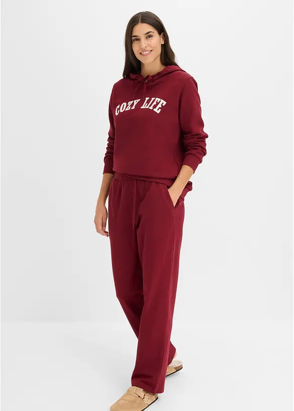 Tuta da casa loungewear in felpa, bonprix