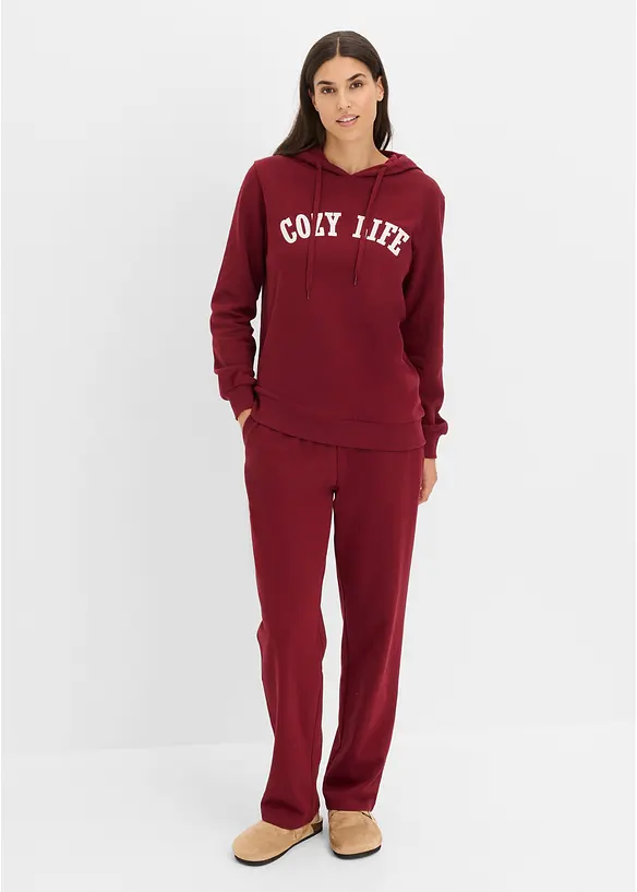 Tuta da casa loungewear in felpa, bonprix
