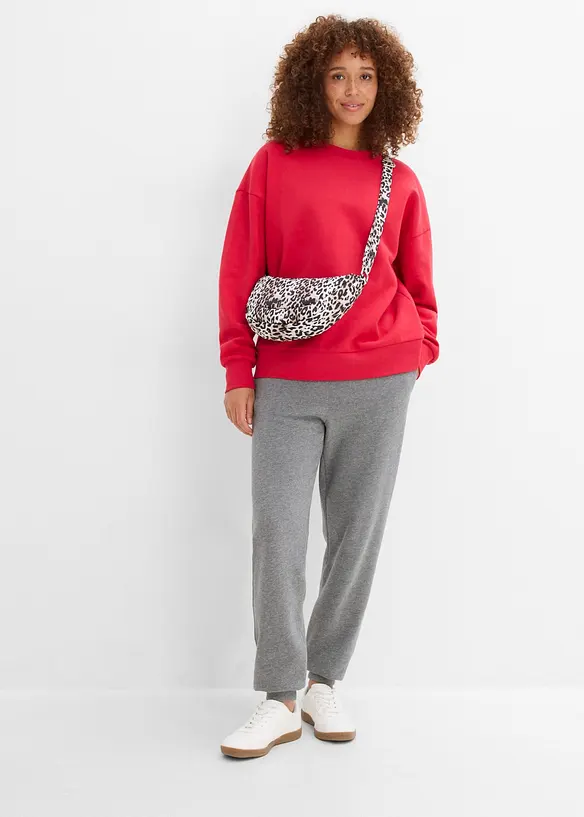 Felpa oversize in puro cotone biologico, bonprix
