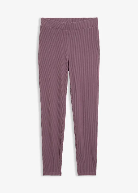 Leggings termici a costine, bonprix