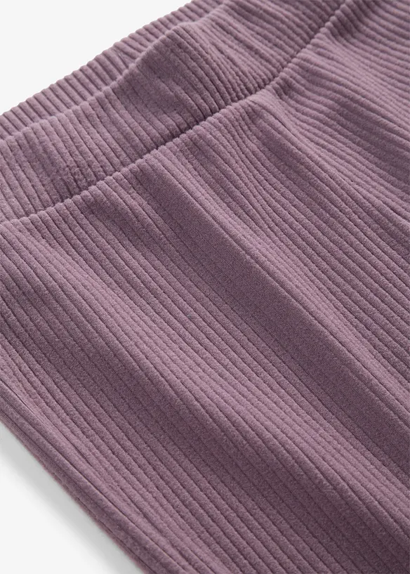 Leggings termici a costine, bonprix