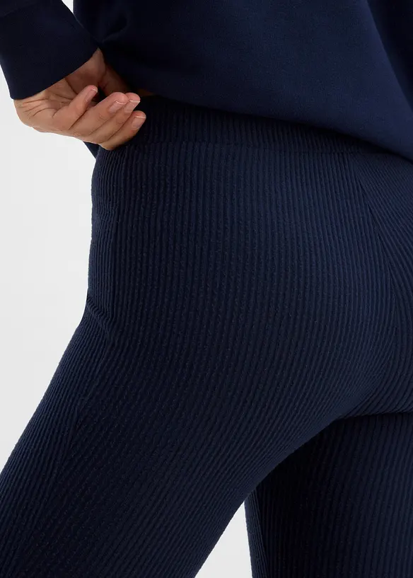 Leggings termici a costine, bonprix