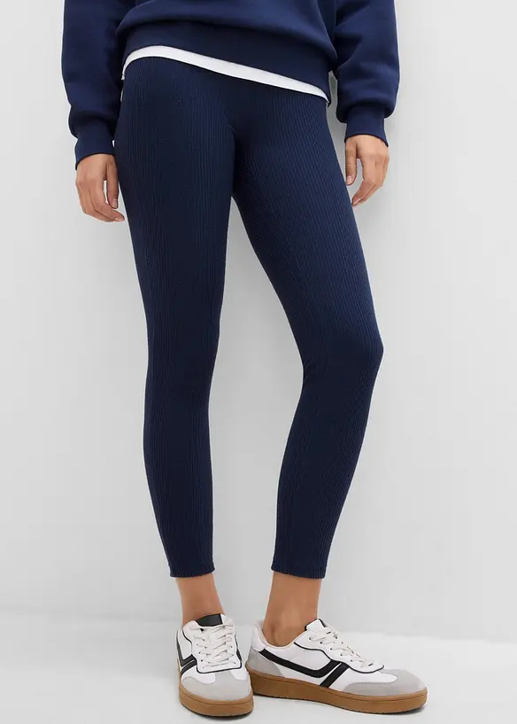 Leggings termici a costine, bonprix