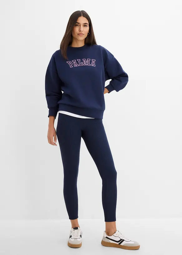 Leggings termici a costine, bonprix