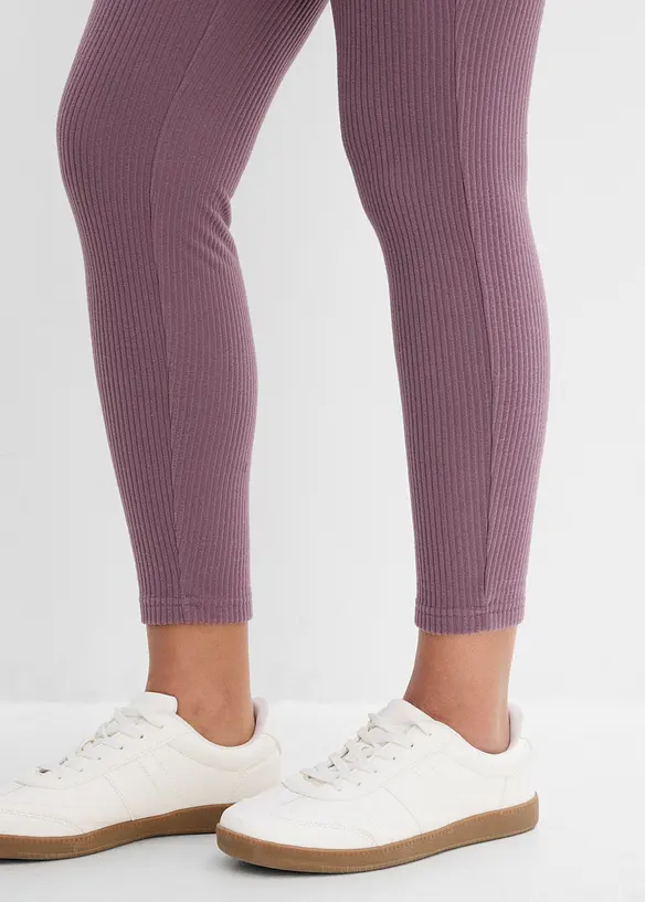 Leggings termici a costine, bonprix