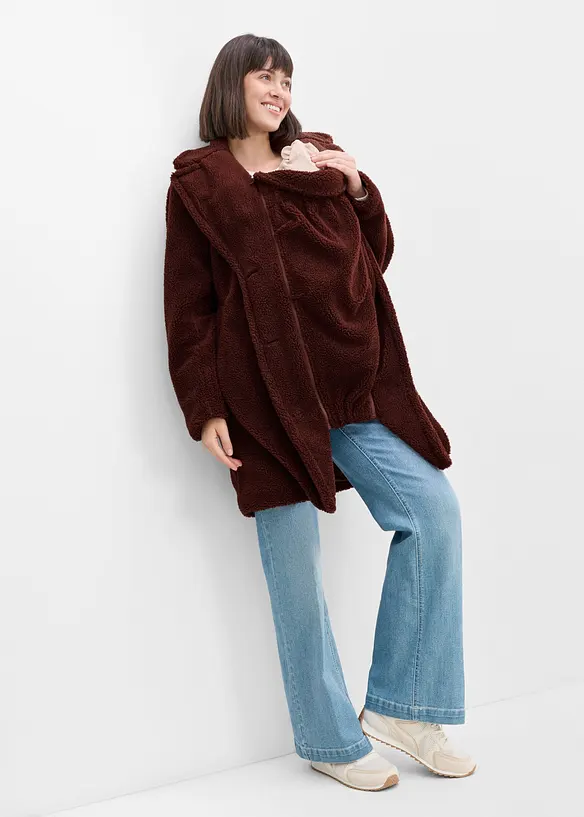 Cappotto pr&eacute;maman 2 in 1 con inserto babywearing, bonprix