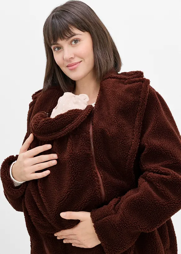 Cappotto pr&eacute;maman 2 in 1 con inserto babywearing, bonprix