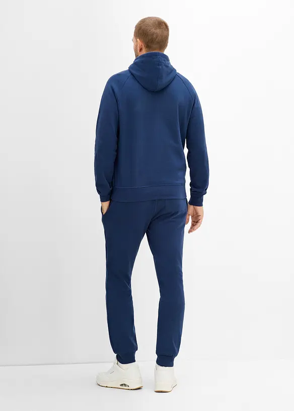 Tuta sportiva in puro cotone (set 2 pezzi), bonprix