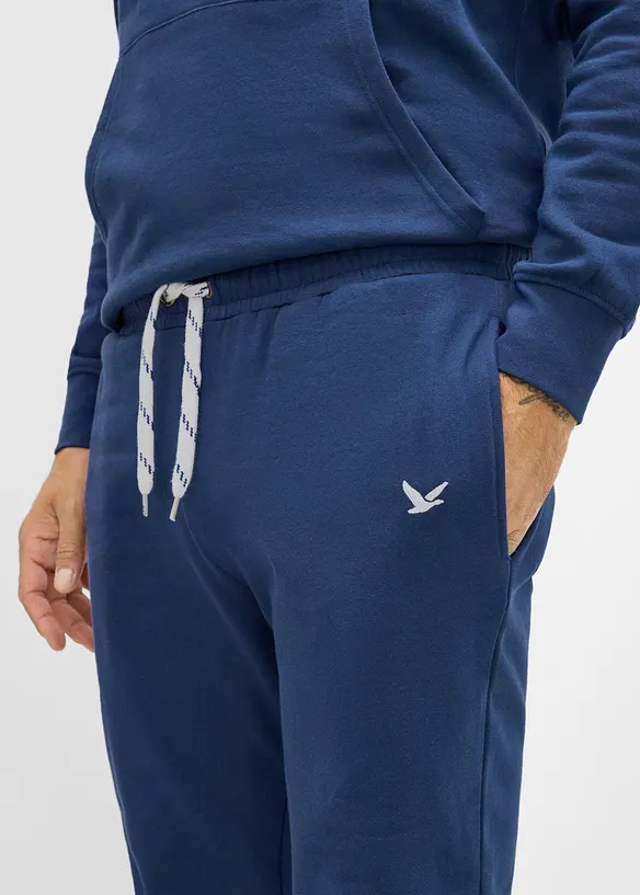 Tuta sportiva in puro cotone (set 2 pezzi), bonprix