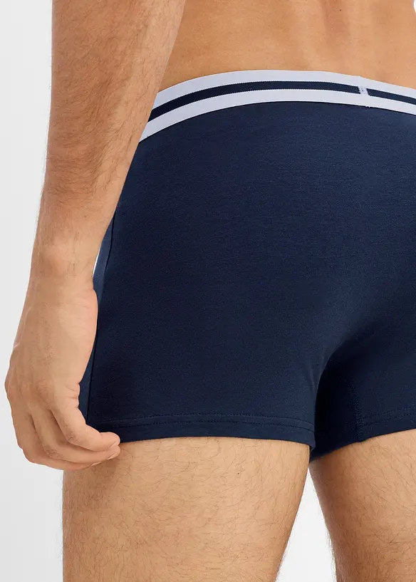 Boxer aderenti con cotone (pacco da 3), bonprix