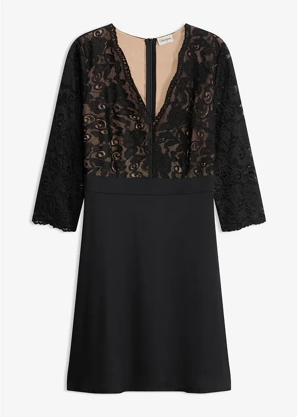 Abito da cocktail con pizzo, bonprix