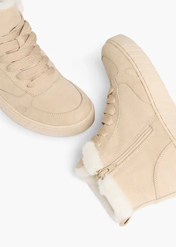 Sneaker alte foderate, bonprix