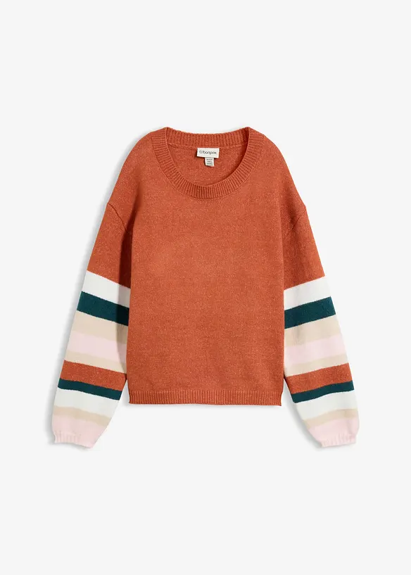 Maglione ampio con maniche a palloncino, bonprix