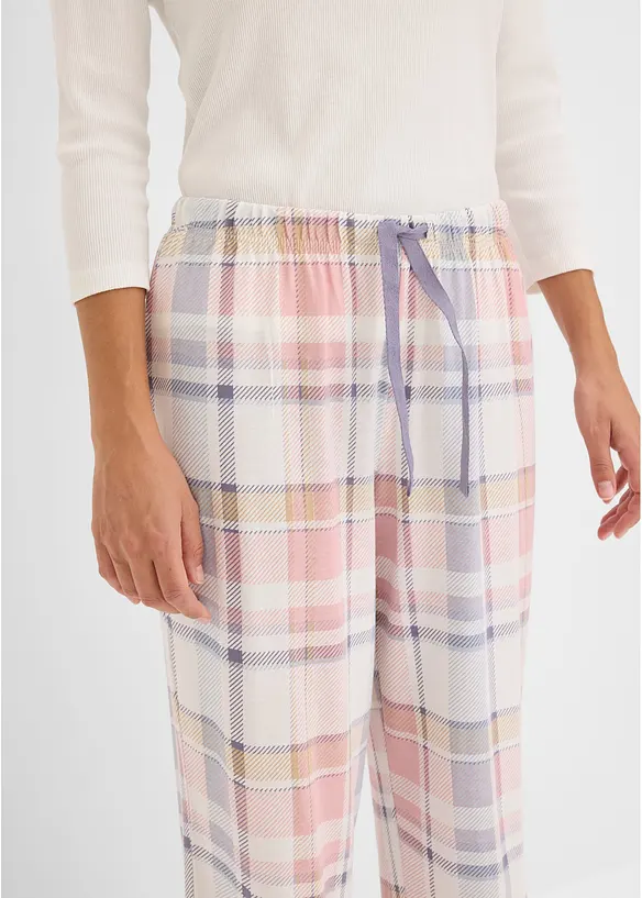 Pantaloni da pigiama in  flanella (pacco da 2), bonprix