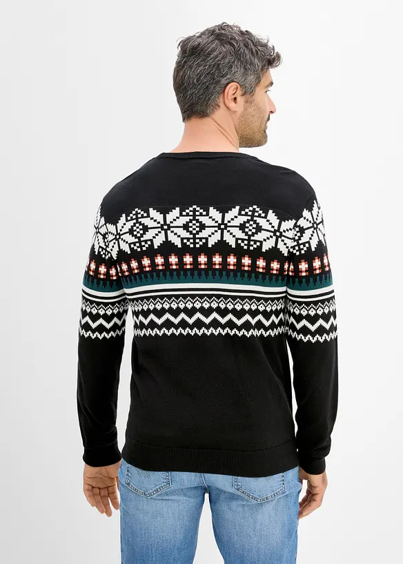 Maglione norvegese regular fit, bonprix