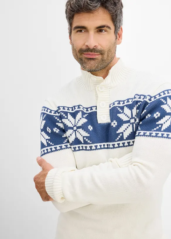 Maglione norvegese regular fit, bonprix
