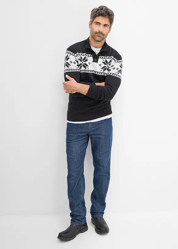 Maglione norvegese regular fit, bonprix