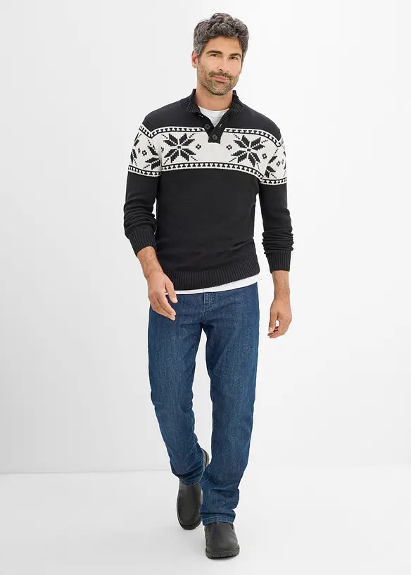 Maglione norvegese regular fit, bonprix