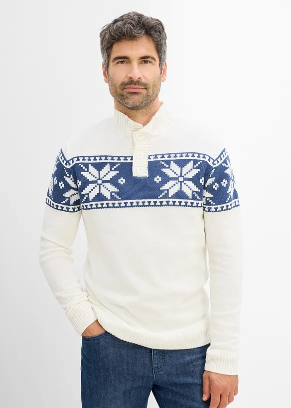 Maglione norvegese regular fit, bonprix