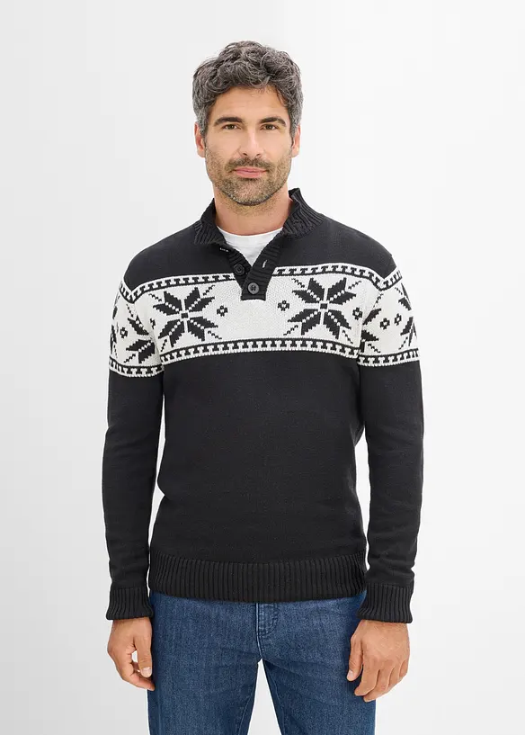 Maglione norvegese regular fit, bonprix