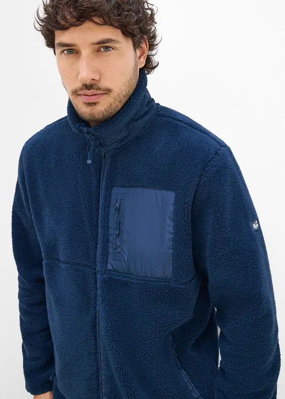 Giacca in pile teddy, bonprix