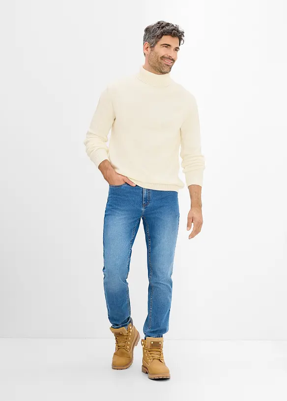 Maglione a collo alto, regular fit, bonprix
