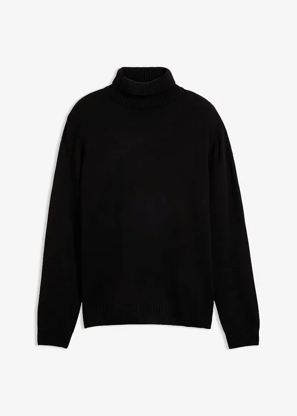 Maglione a collo alto, regular fit, bonprix