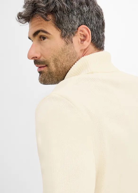 Maglione a collo alto, regular fit, bonprix