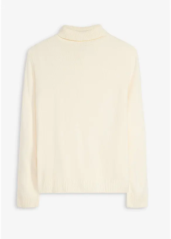 Maglione a collo alto, regular fit, bonprix