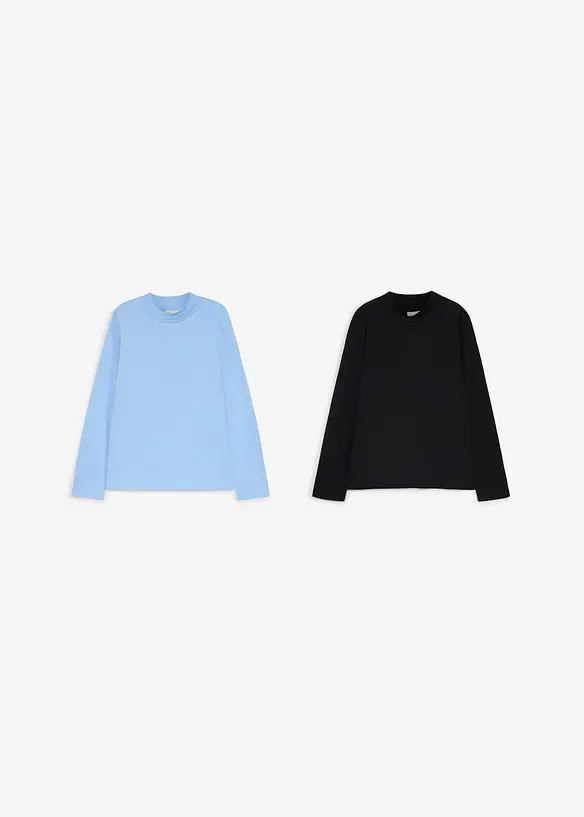 Maglia dolcevita (pacco da 2), bonprix
