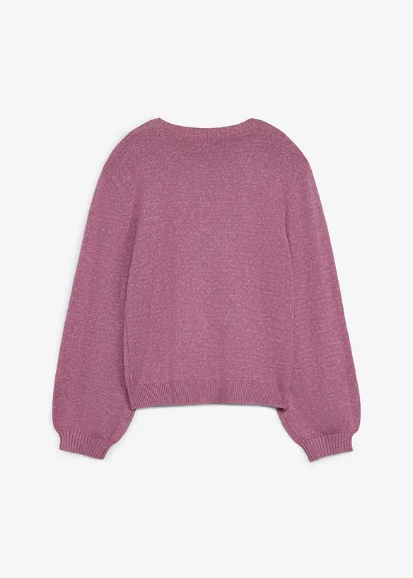 Maglione in filato grosso con percentuale di lana, bonprix
