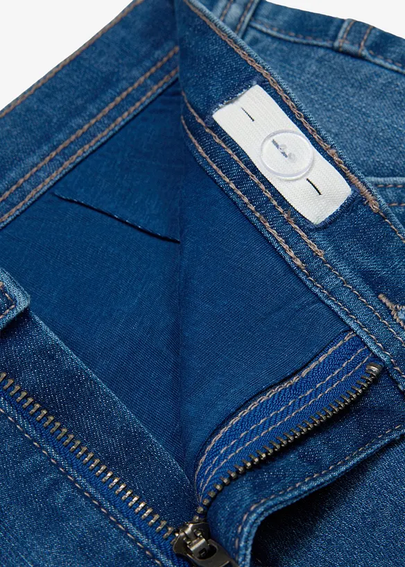 Jeans cargo termici con fodera in jersey, regular fit, bonprix