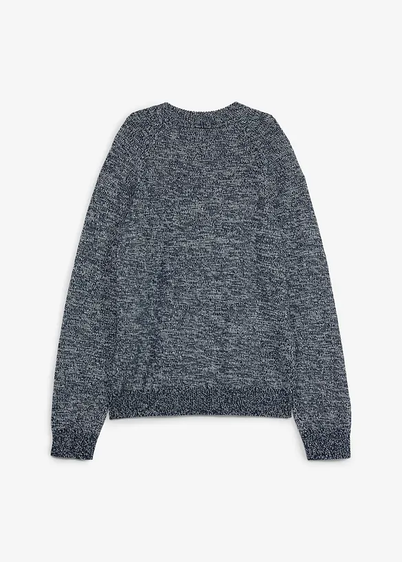 Maglione in filato grosso con effetto melange, bonprix