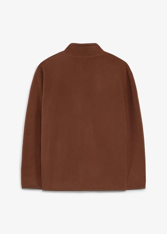 Giacca in pile con colletto dritto, bonprix